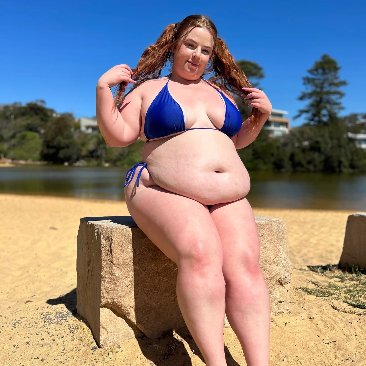 chubbybellyredhead - OnlyFans model
