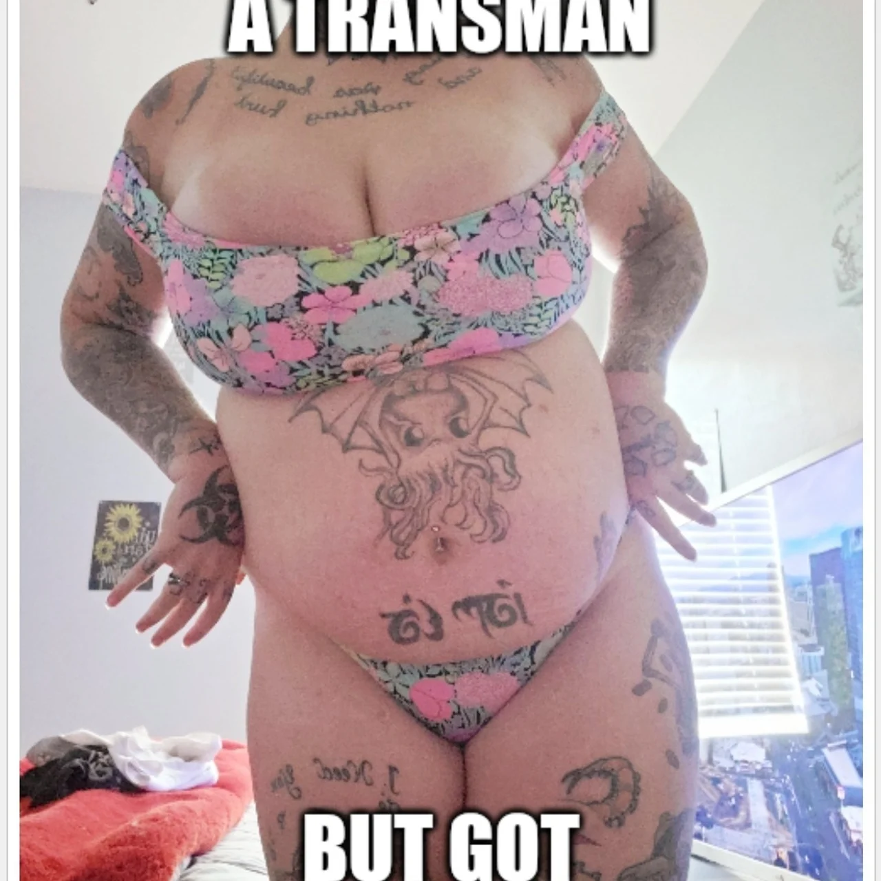 Thick, Tatted, Androgynous - OnlyFans model