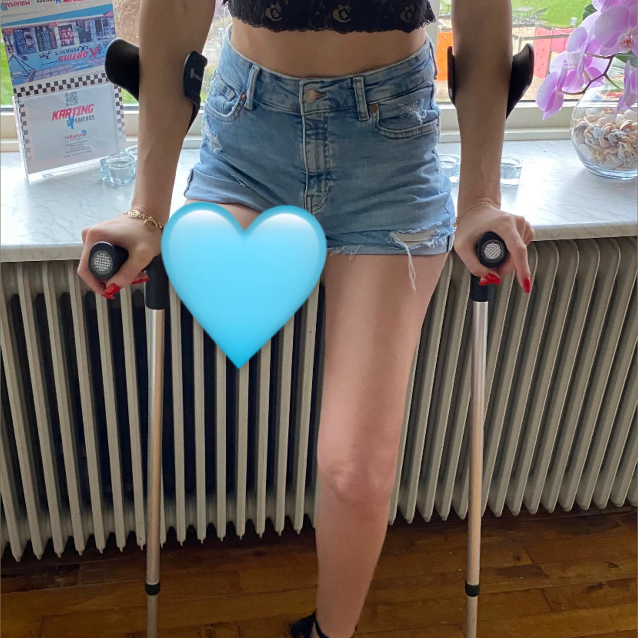 One leg 🦿Foot/stump Goddess 👸 - OnlyFans model