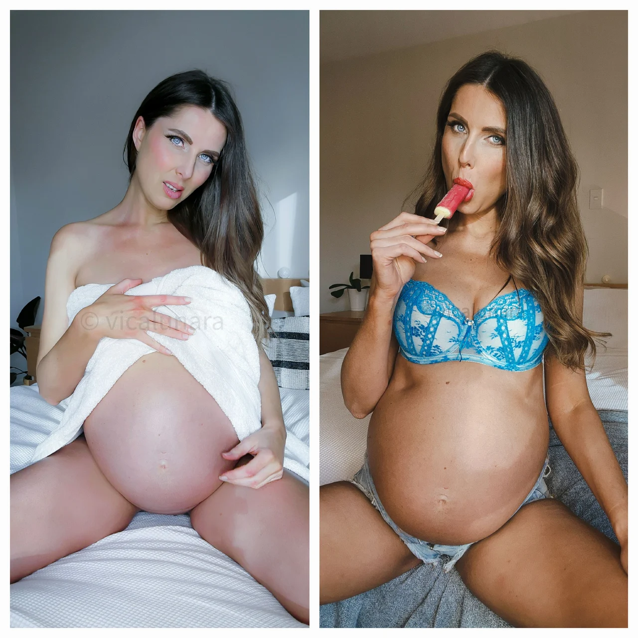 Pregnant Vica Lunara - OnlyFans model
