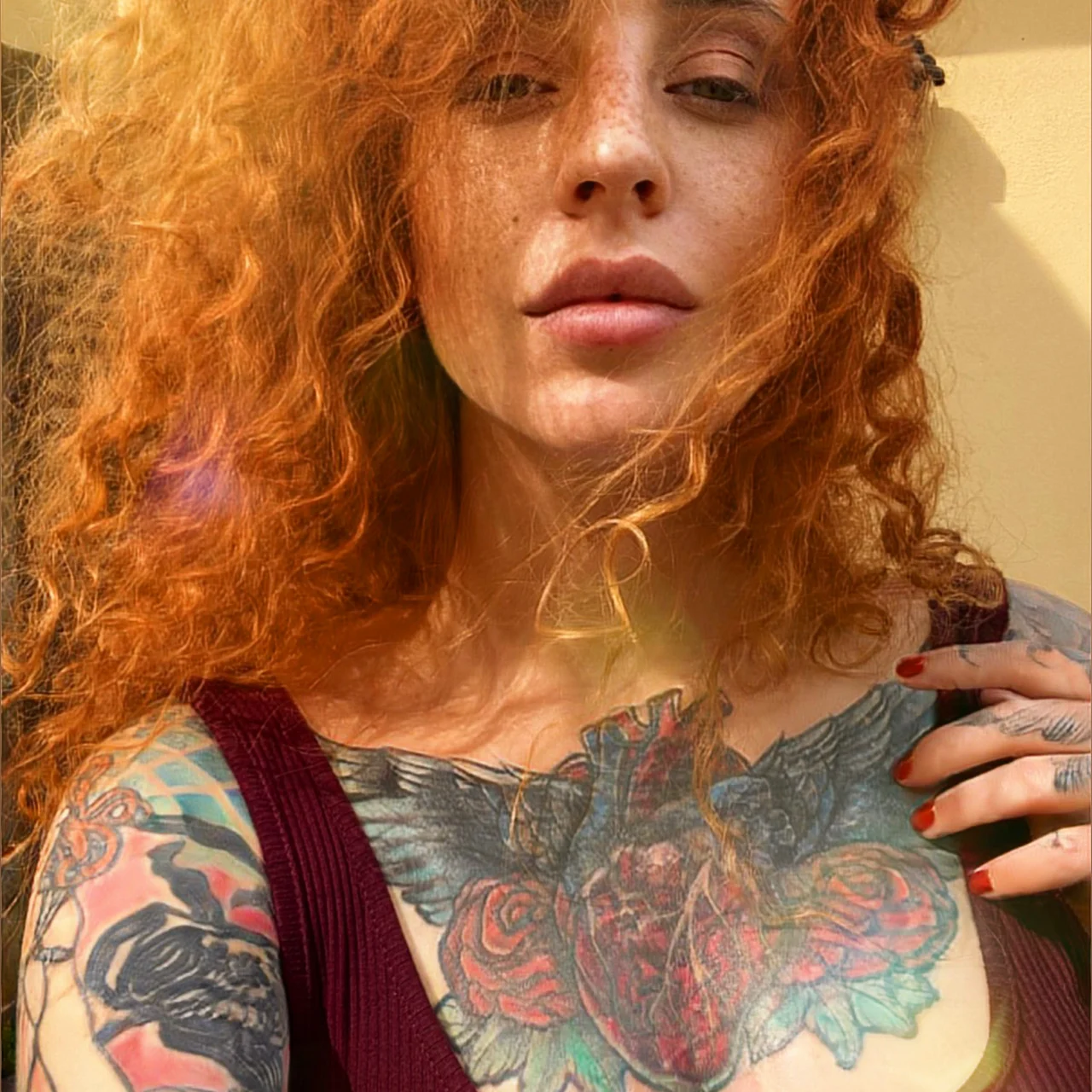 🎨Yana Sinner🦊 Tattooed nerdy redhead - OnlyFans model